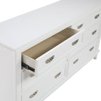 Sloane White Bedroom Collection, 77.5" W