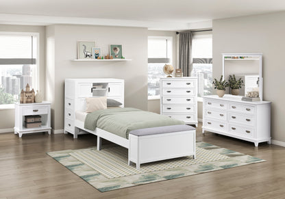Sloane White Bedroom Collection