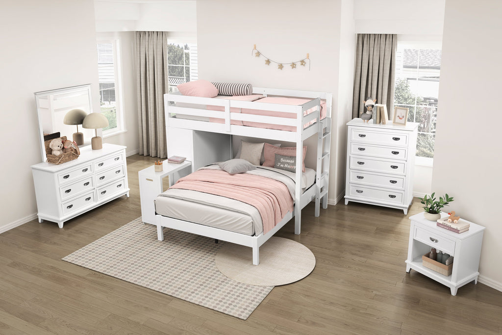 Sloane White Bedroom Collection, 77.5" W