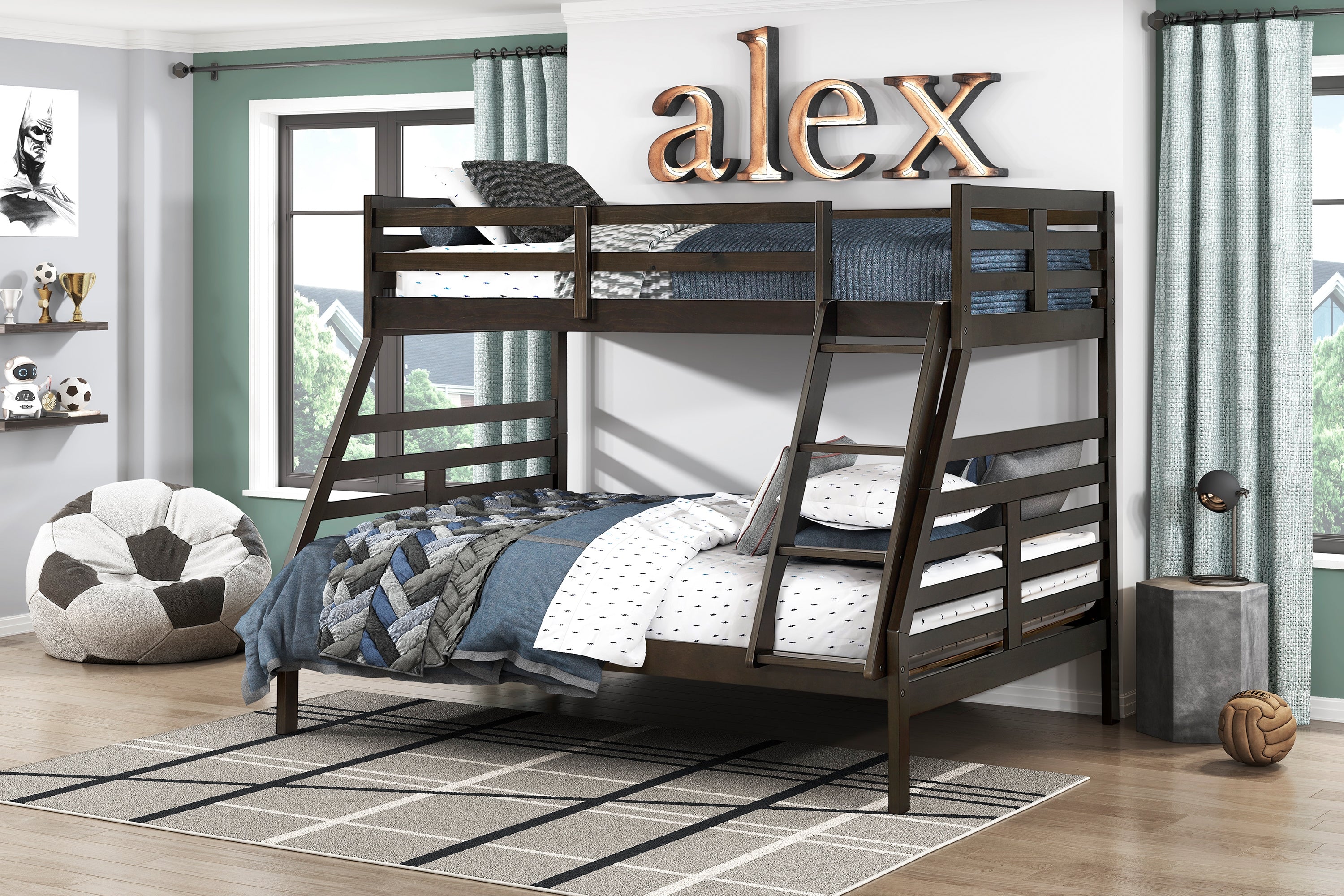 Darden Bunkbed Collection, 78" W