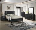 Charlie Black Bedroom Collection, 58.5" W