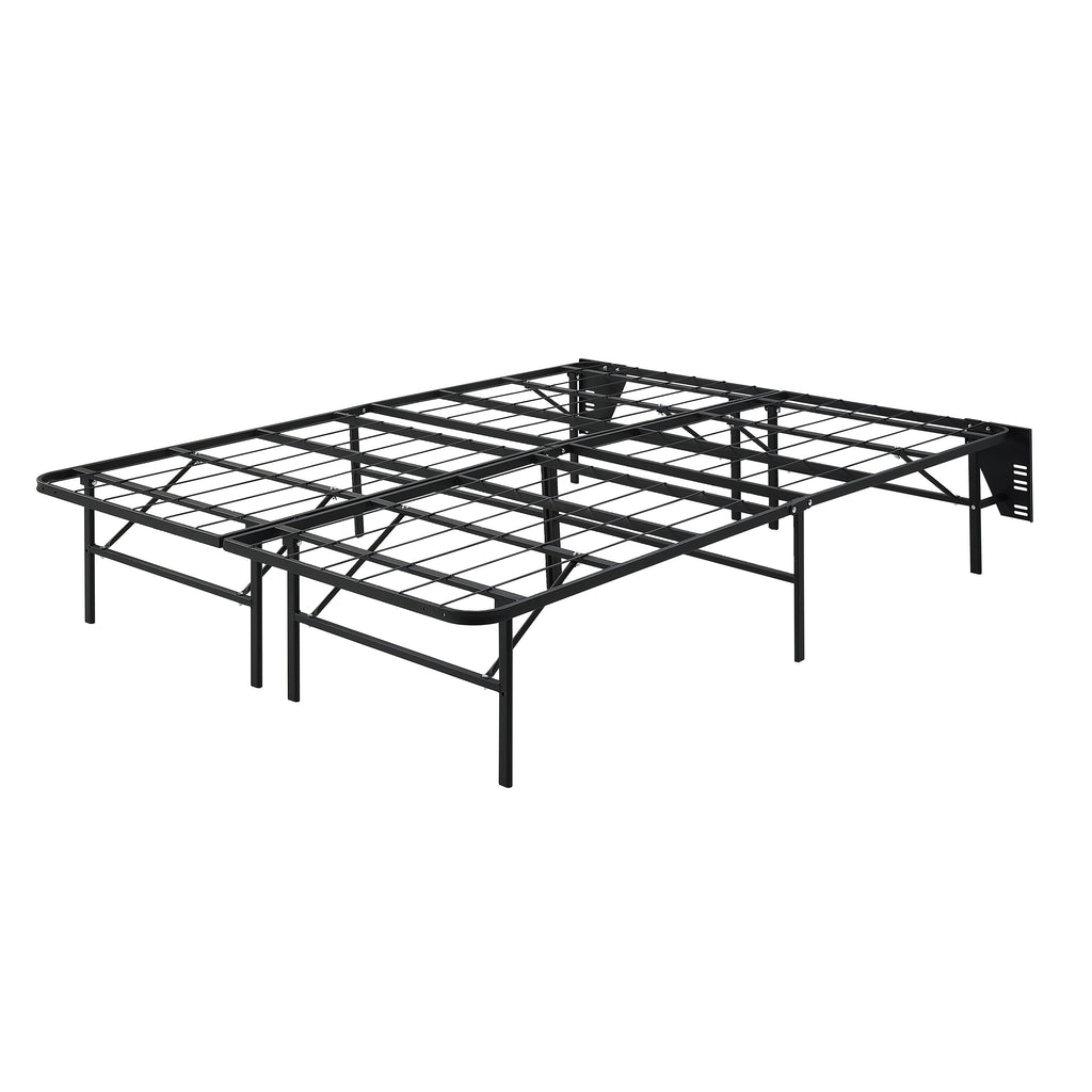 Foldable Metal Platform Bed Frames, 40.5 in L