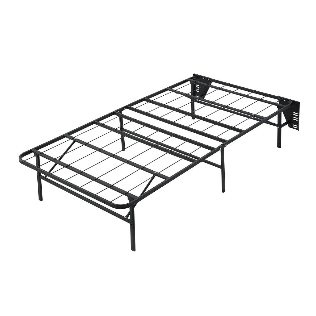 Foldable Metal Platform Bed Frames, 40.5 in L