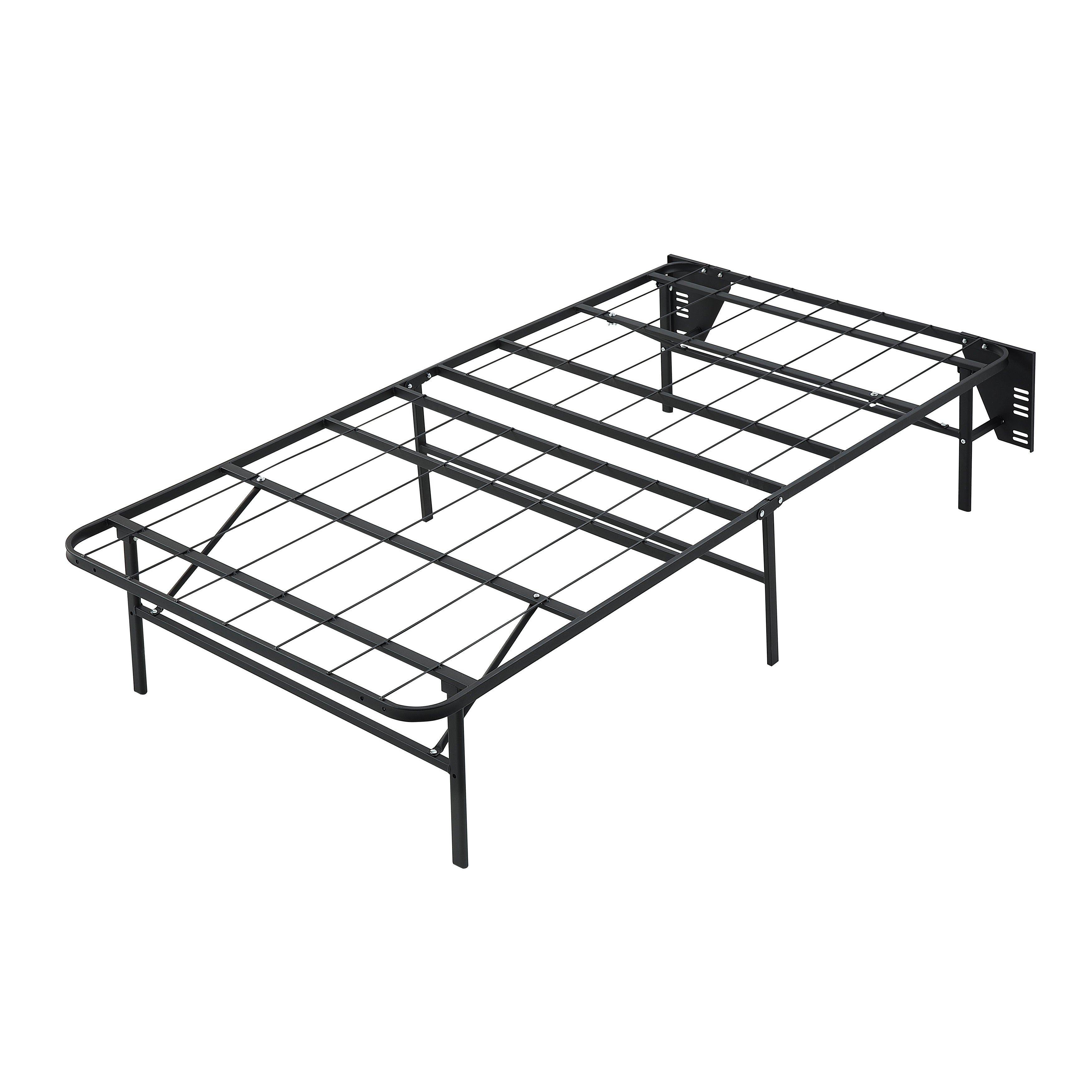 Foldable Metal Platform Bed Frames, 40.5 in L