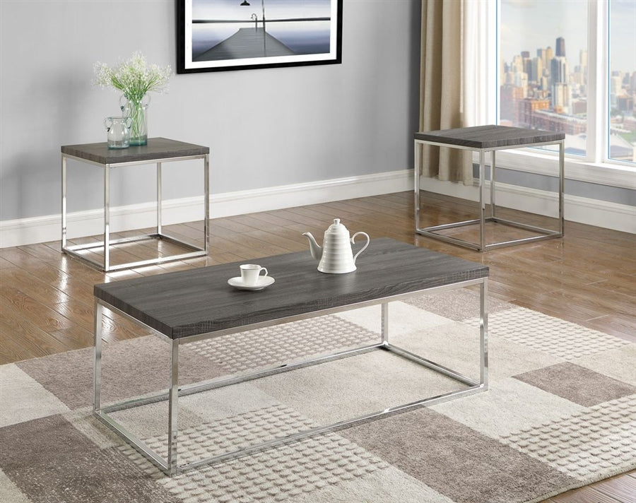 Britt 3 Pc. Occasional Set, Grey Finish