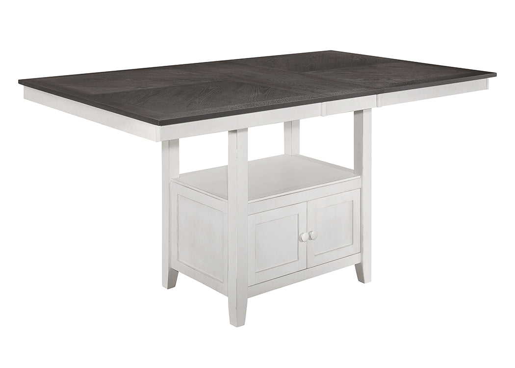 Buford Counter Height Dining Room Collection, Grey Finish