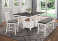 Buford Counter Height Dining Room Collection, Grey Finish