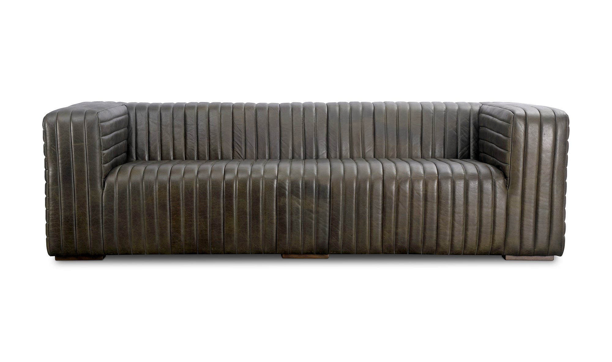 Castle Sofa Olive, 95.0" W