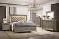 Carly Metallic Gold Bedroom Collection, Gold Finish