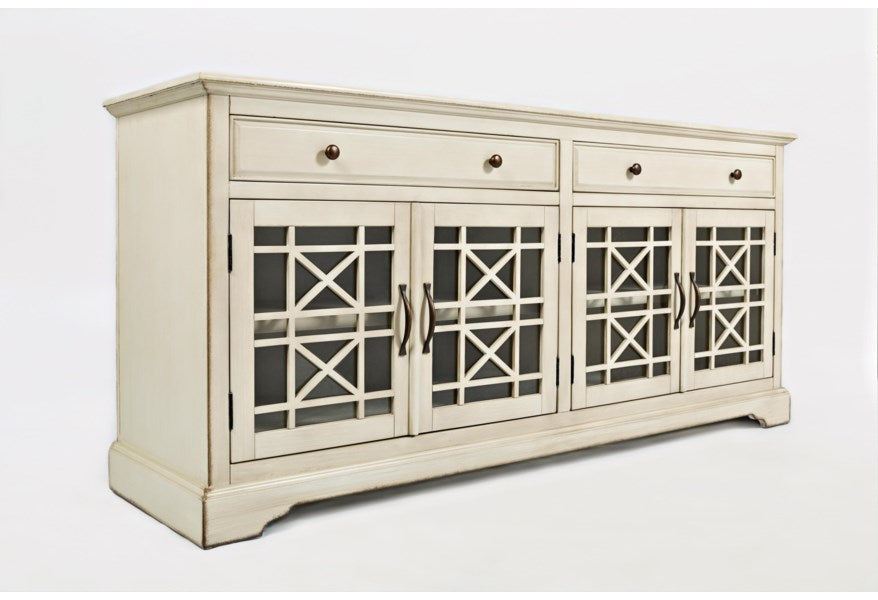 Craftsman Cream 70 Media Unit, 70" W