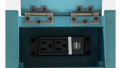 Craftsman Blue Desk & Chair Set