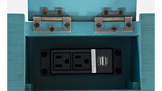 Craftsman Blue Desk & Chair Set