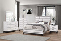 Davi White Bedroom Collection, 58" W