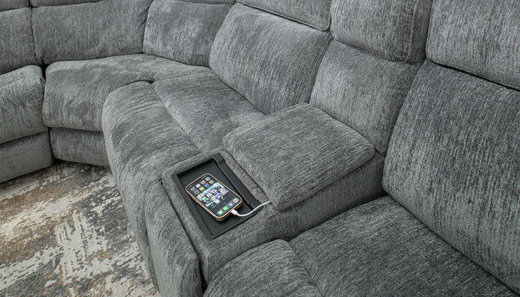 East Hill Power Reclining Sectional Collection, 41" W