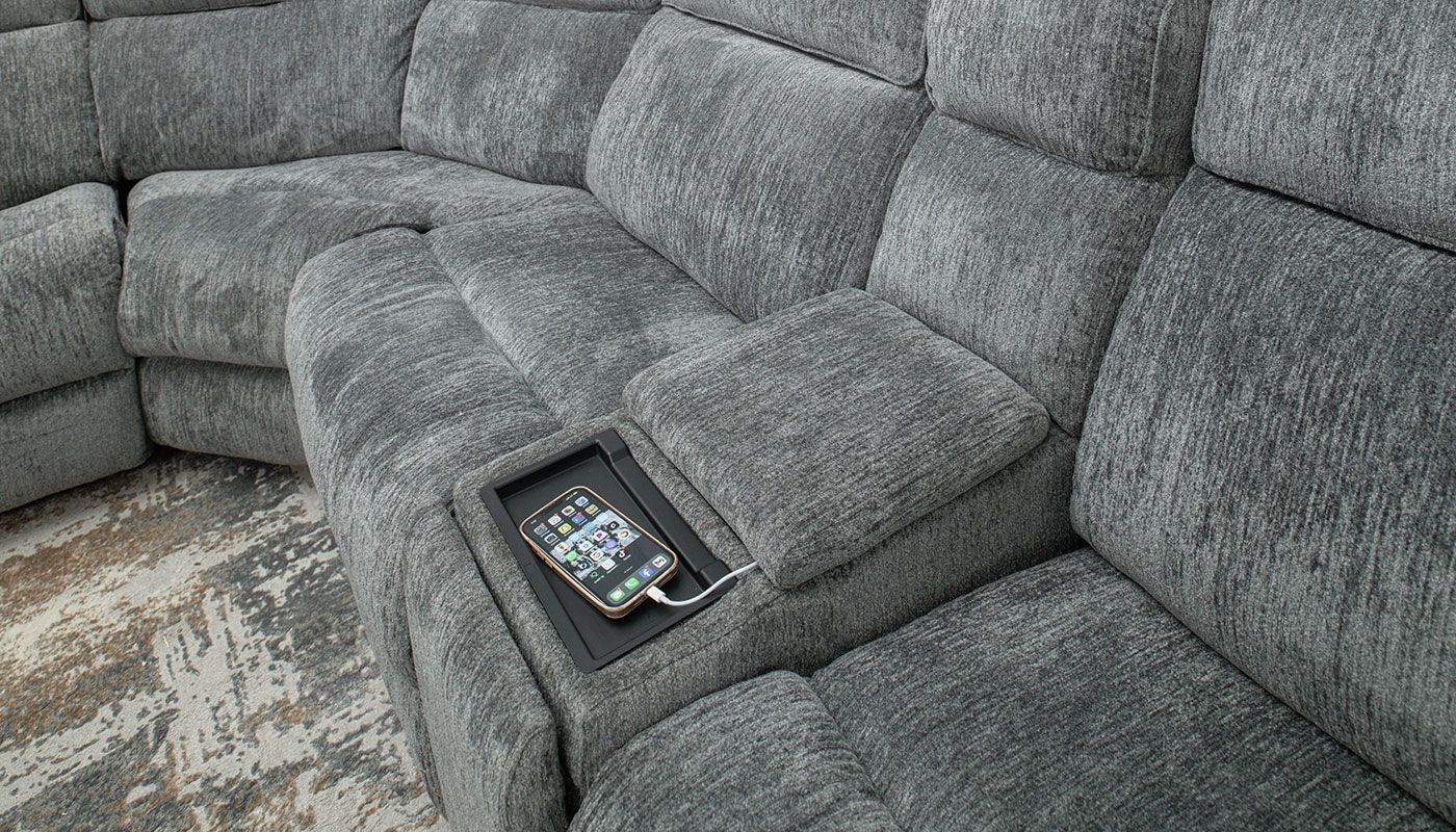 East Hill Power Reclining Sectional Collection