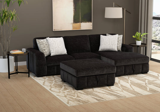 Ritchie Black Sectional Collection