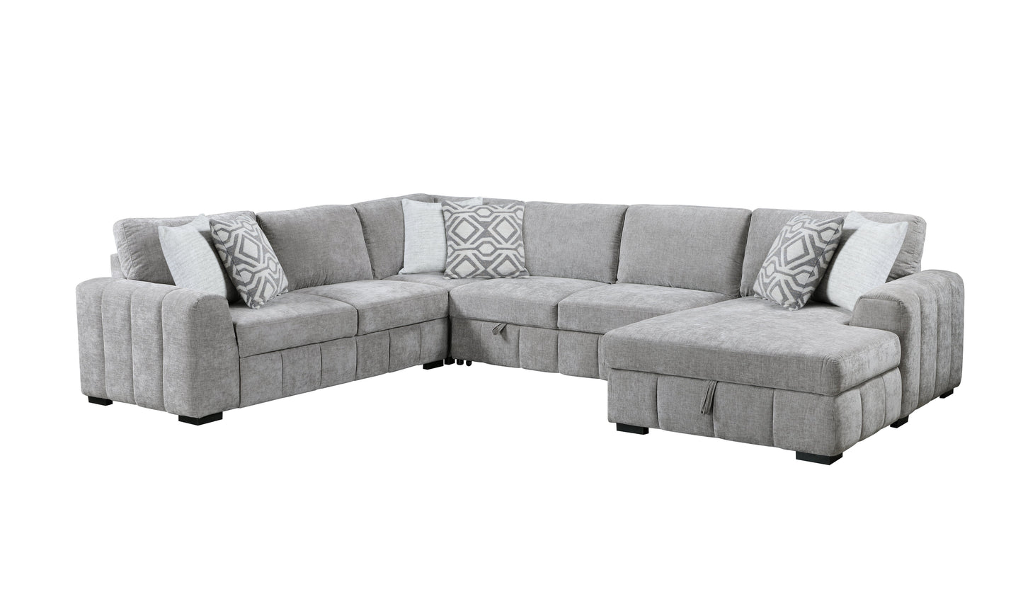 Ritchie Grey Sectional Collection