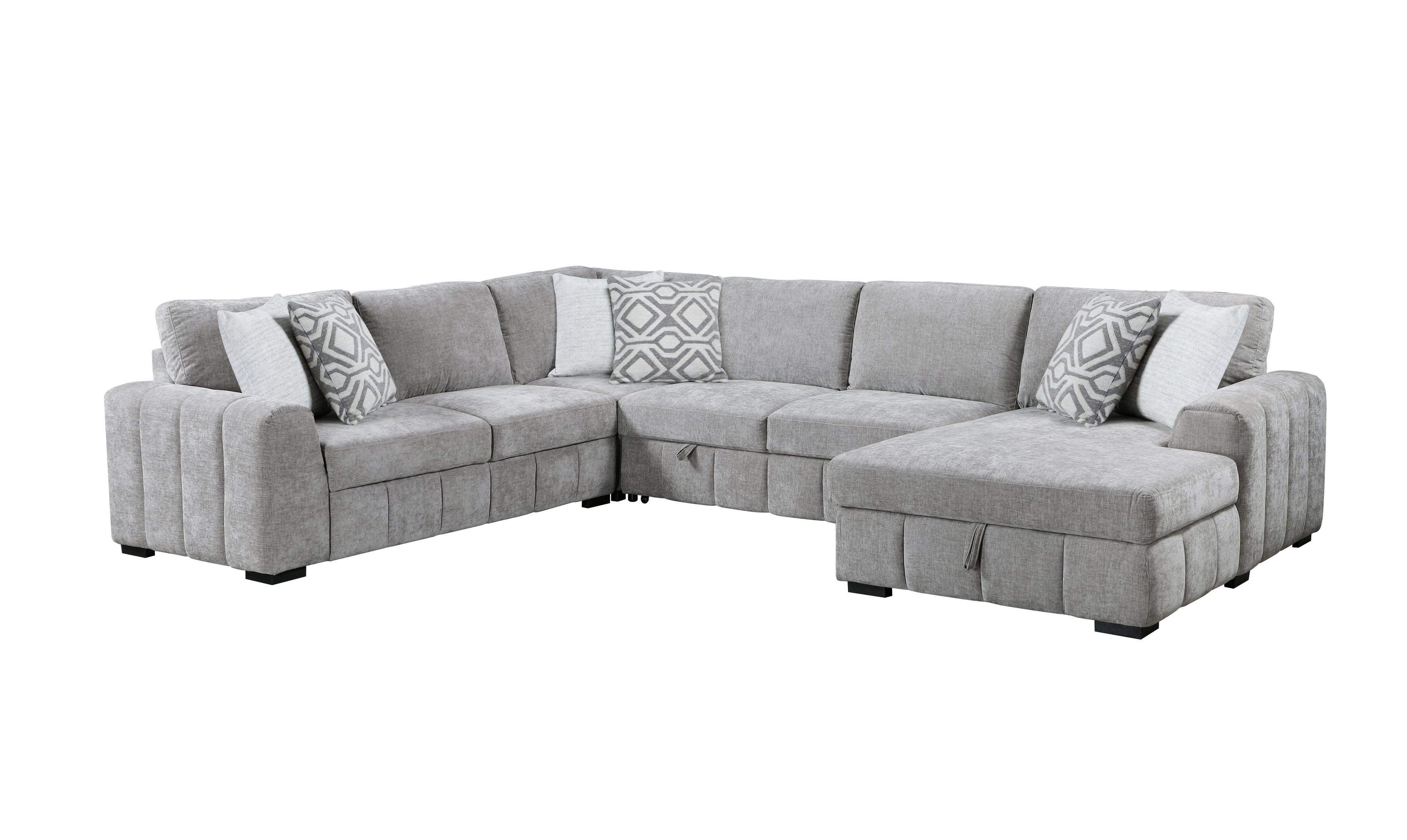 Ritchie Grey Sectional Collection, 44" W
