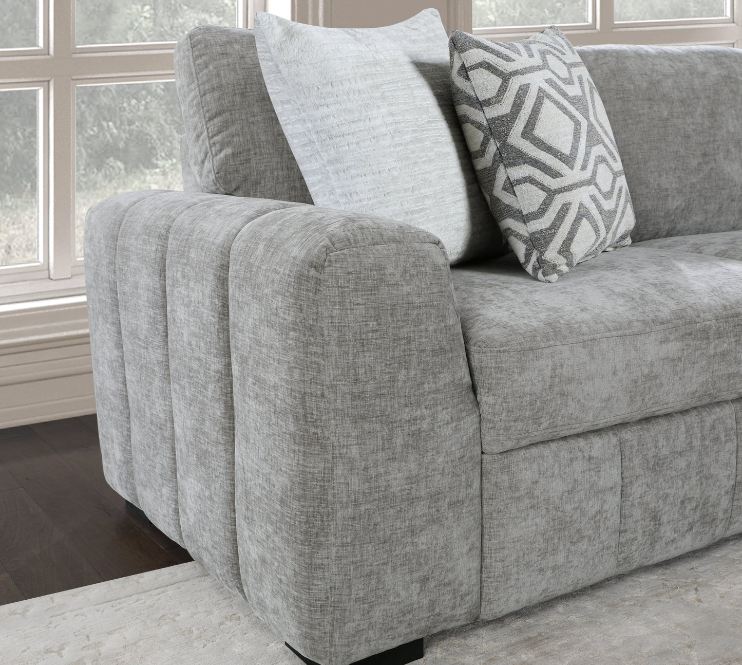 Ritchie Grey Sectional Collection