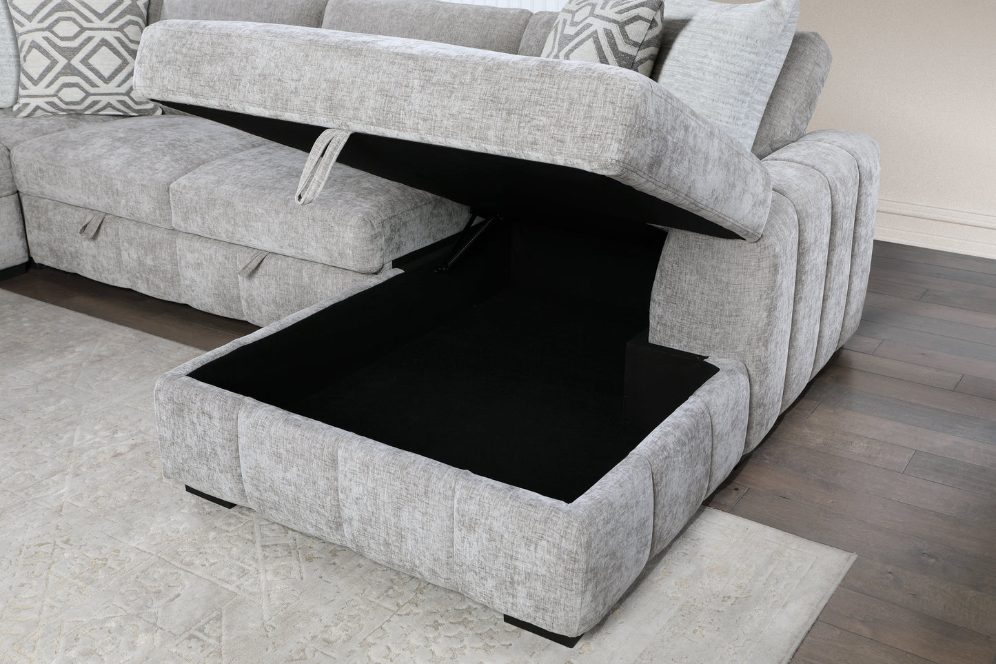 Ritchie Grey Sectional Collection