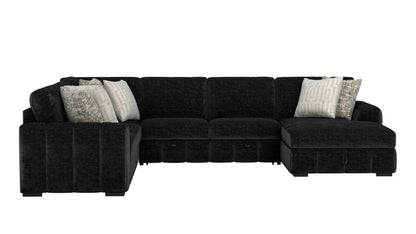 Ritchie Black Sectional Collection