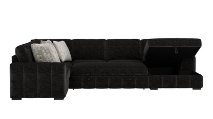 Ritchie Black Sectional Collection