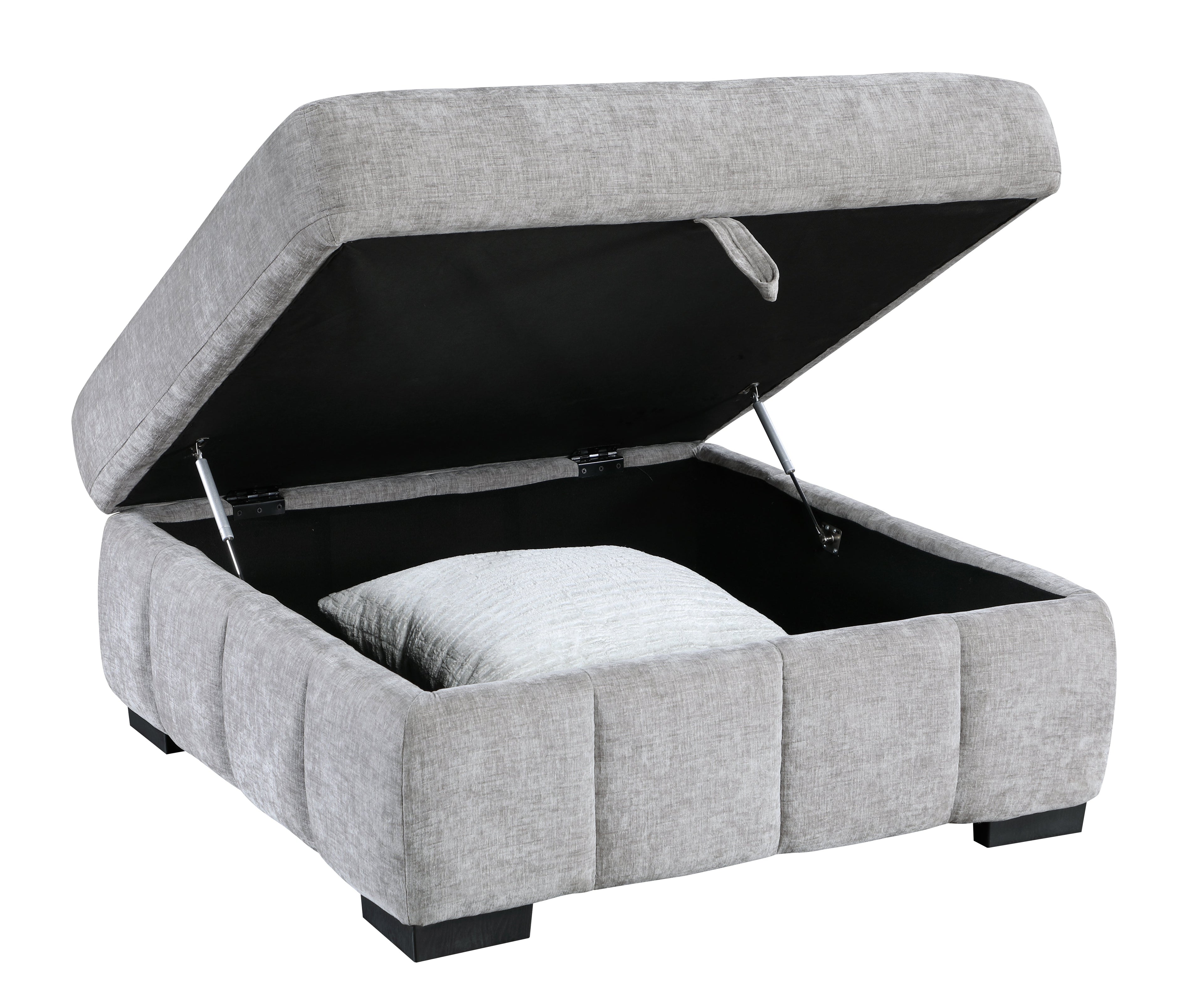 Ritchie Grey Sectional Collection, 44" W