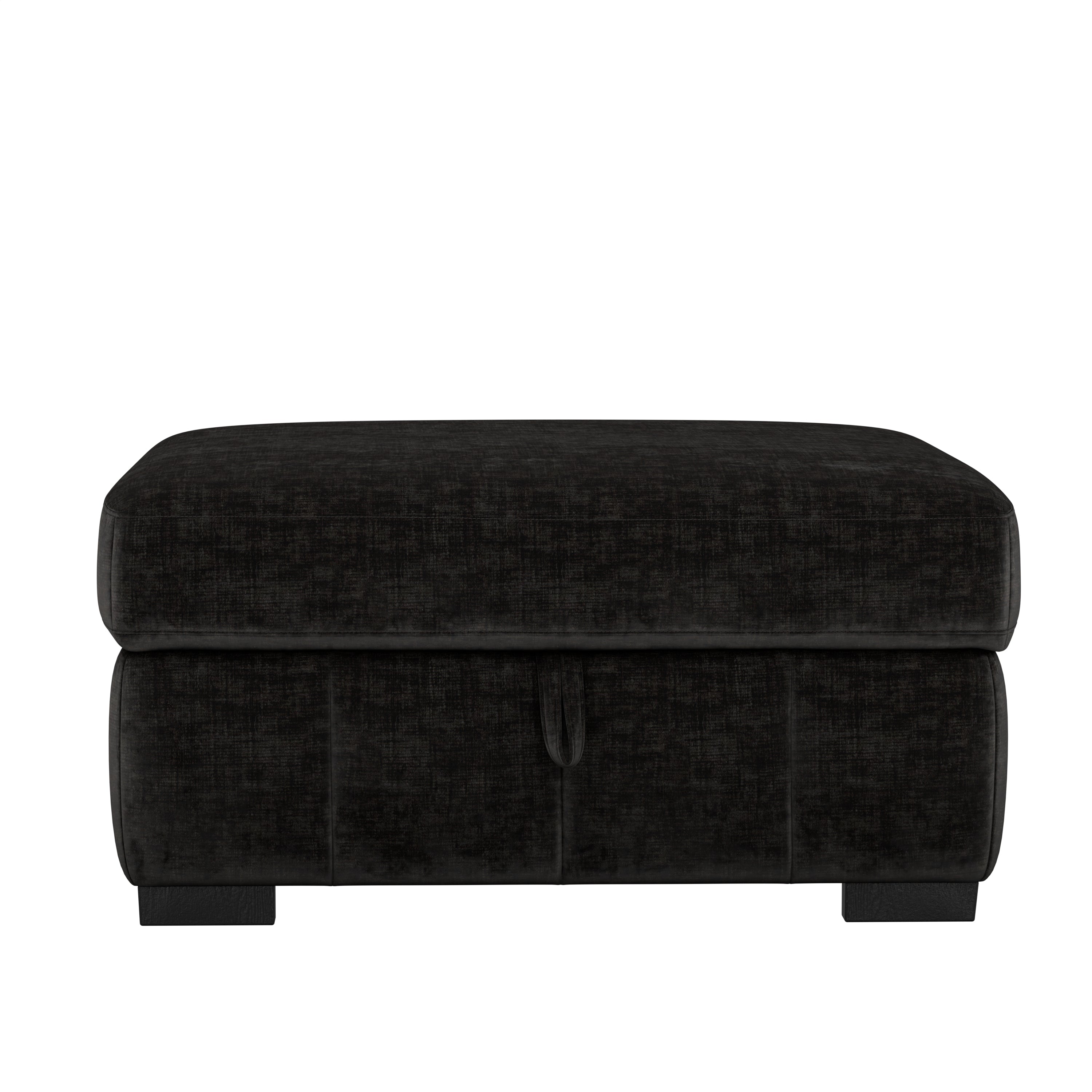 Ritchie Black Sectional Collection, Black Finish