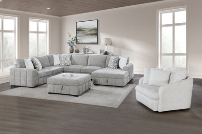 Ritchie Grey Sectional Collection