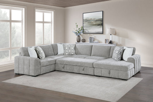 Ritchie Grey Sectional Collection