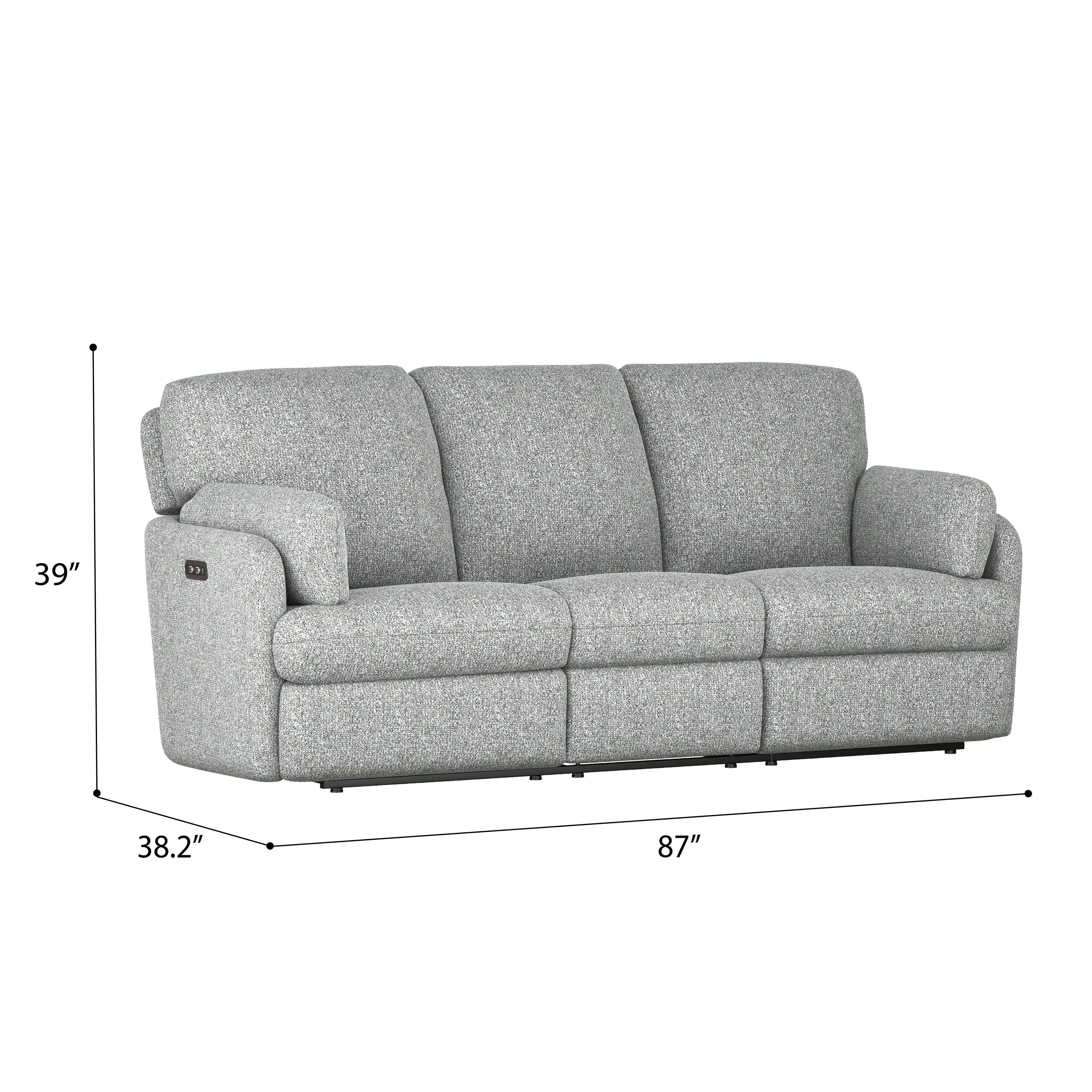 Albus Power Reclining Living Room Collection, 87" W