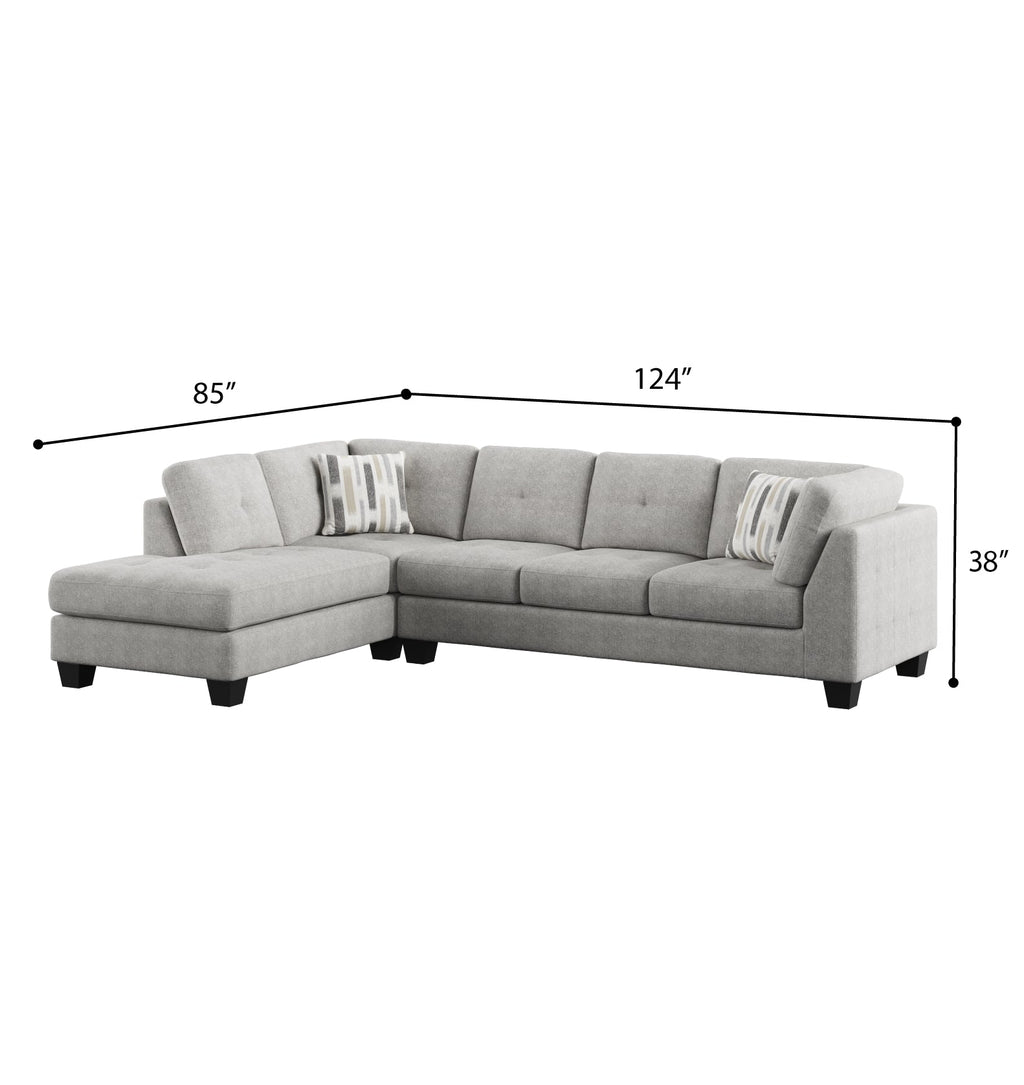 Myles Sectional Collection, 123" W