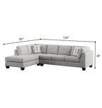 Myles Sectional Collection, 123" W