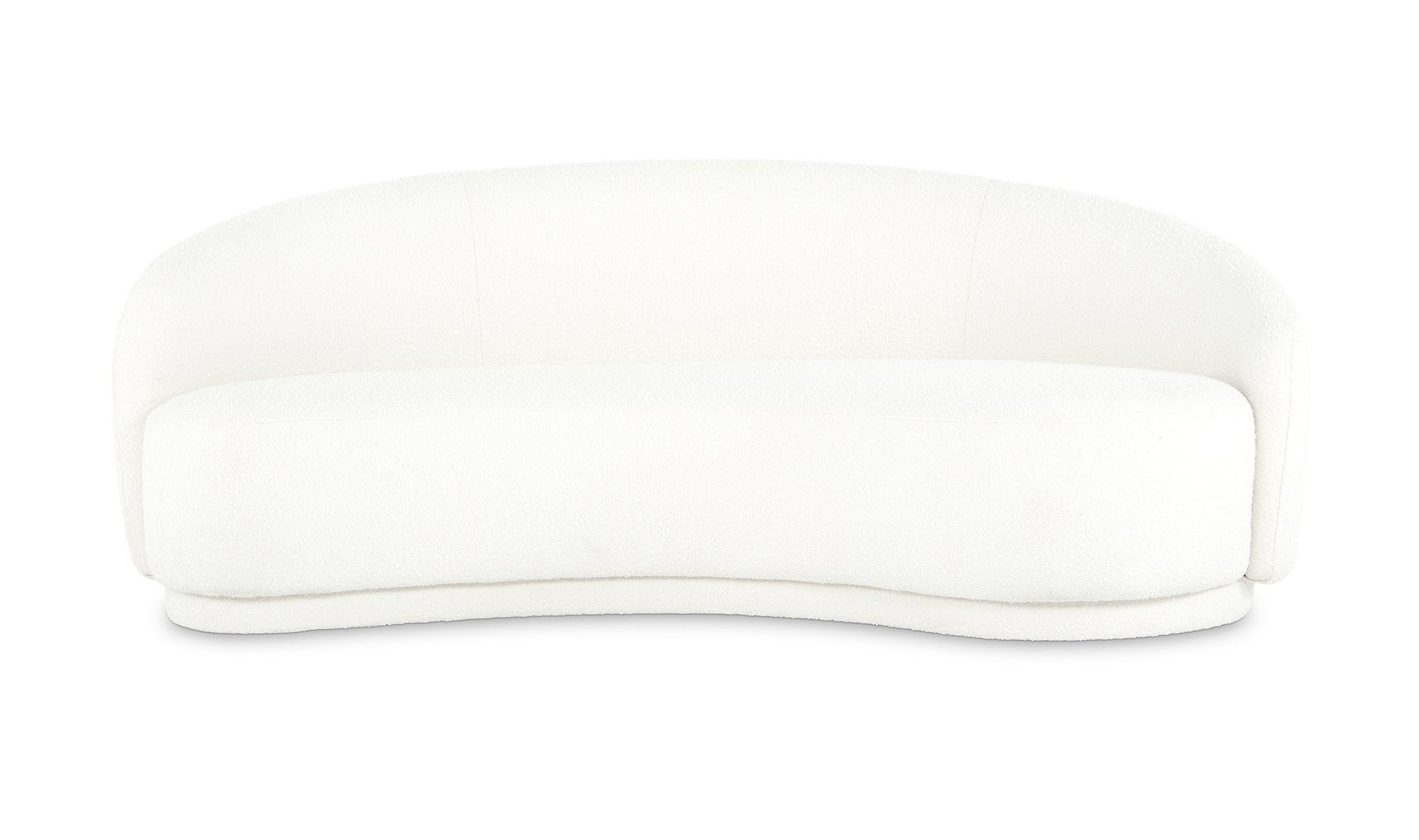 Excelsior Sofa White, 82.25" W