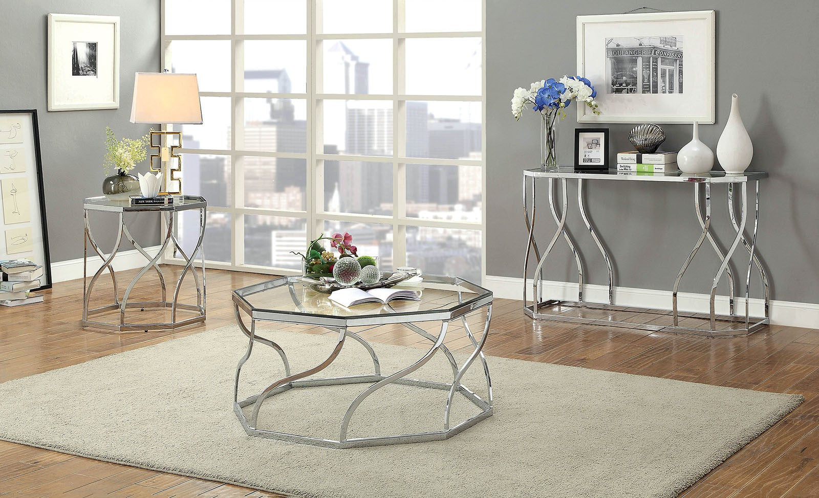Evaline Occasional Collection, 36" W