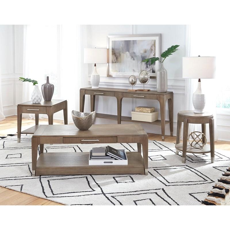 Felice End Table, 52" W