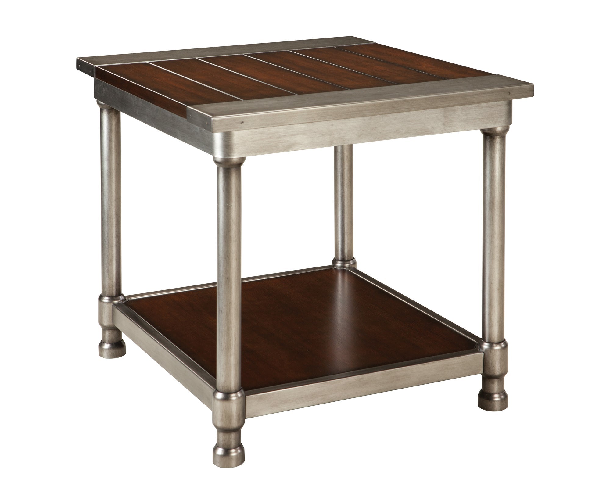 Hudson End Table, Cherry Finish