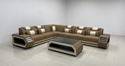 Lusso Italian Leather Sectional Collection