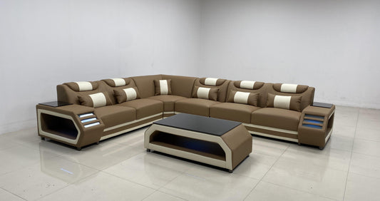 Lusso Italian Leather Sectional Collection
