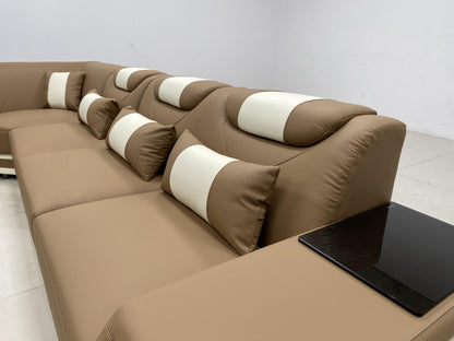 Lusso Italian Leather Sectional Collection