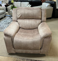 Washington Brown Power Recliner, 42" W