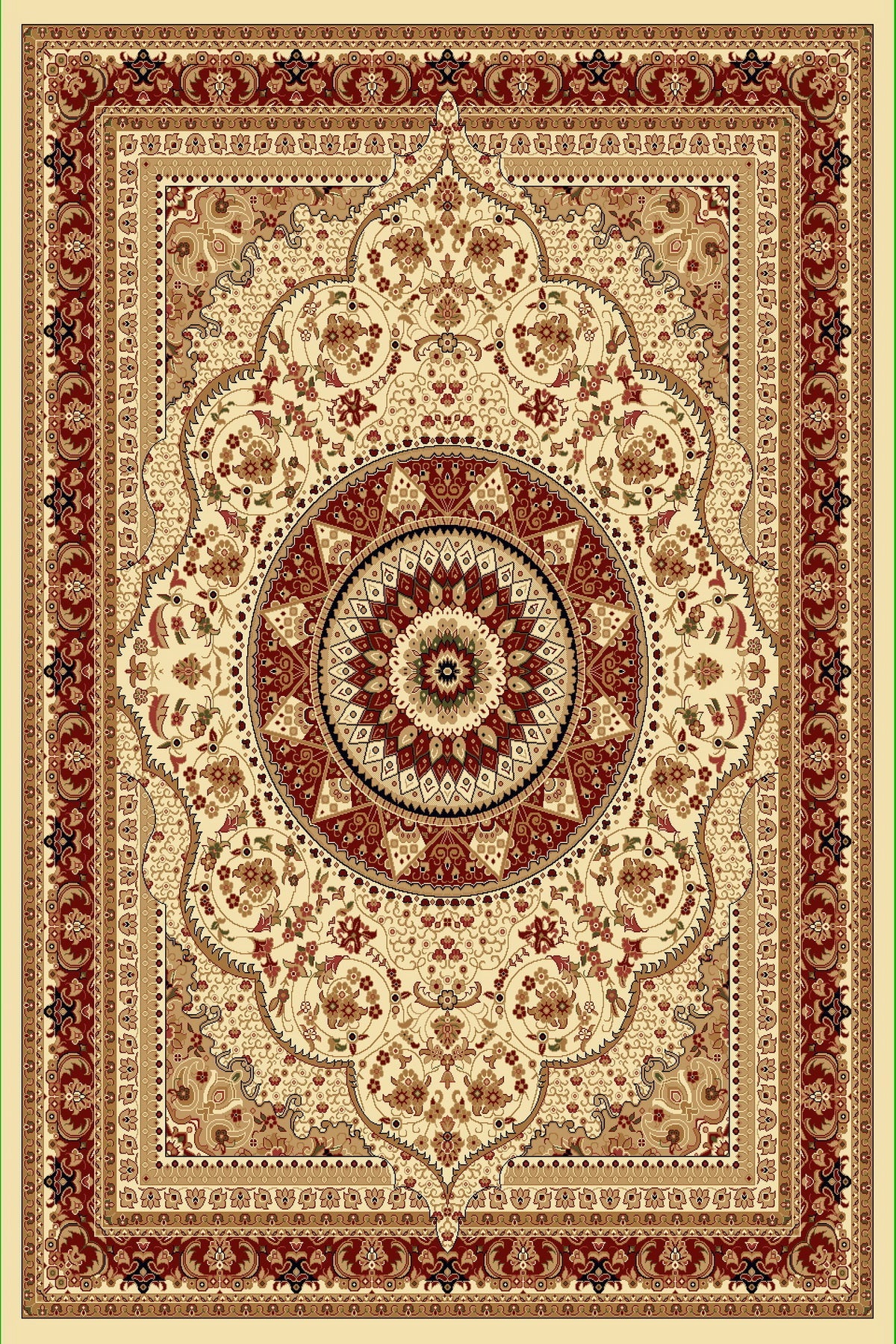 Milano AS66A, Ivory Finish