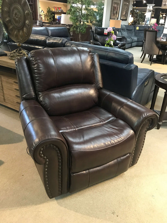 Portofino Power Leather Recliner
