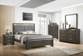 Linden Bedroom Collection, Brown Finish
