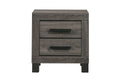 London Nightstand, Grey Finish