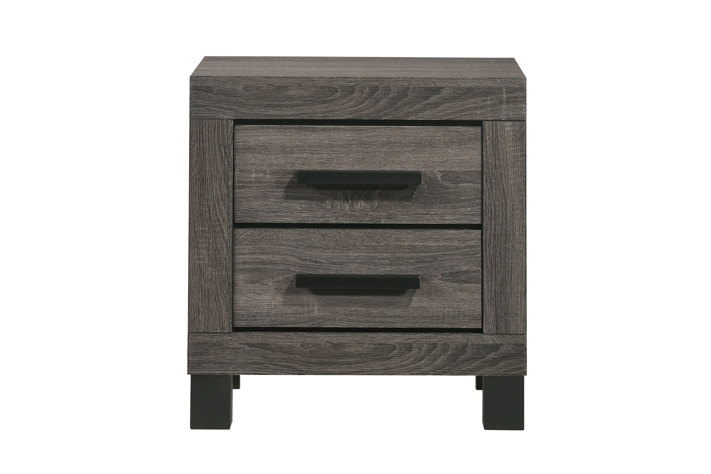 London Nightstand, Grey Finish