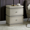Lotus Accent Side Table, 20" W