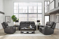 Belmont Zero Gravity Power Reclining Leather Living Room Collection, 88.5" W