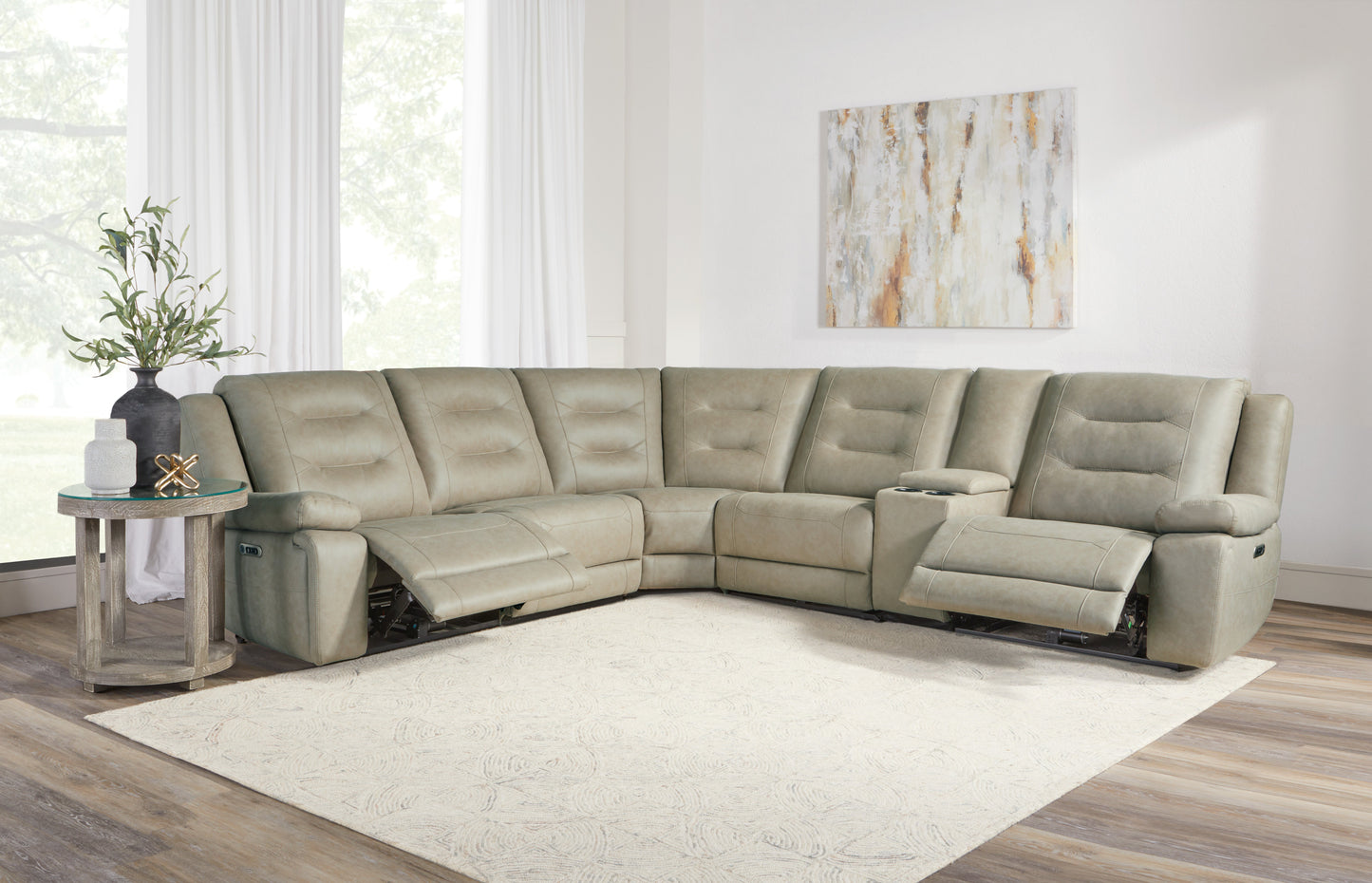 Caldwell Power Reclining Sectional Collection