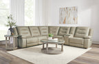 Caldwell Power Reclining Sectional Collection, 107" W